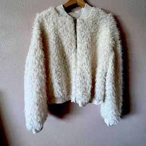 Fluffy jacket